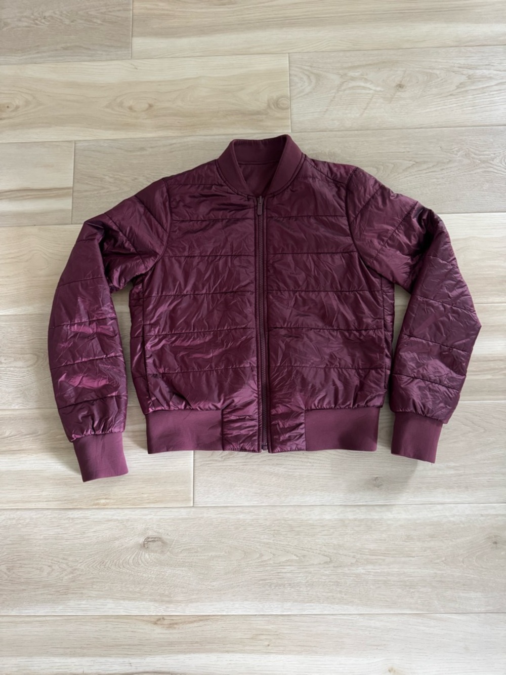 Lululemon Reversible Quilted Bomber Jacket